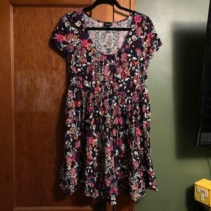 Torrid floral dress size 0